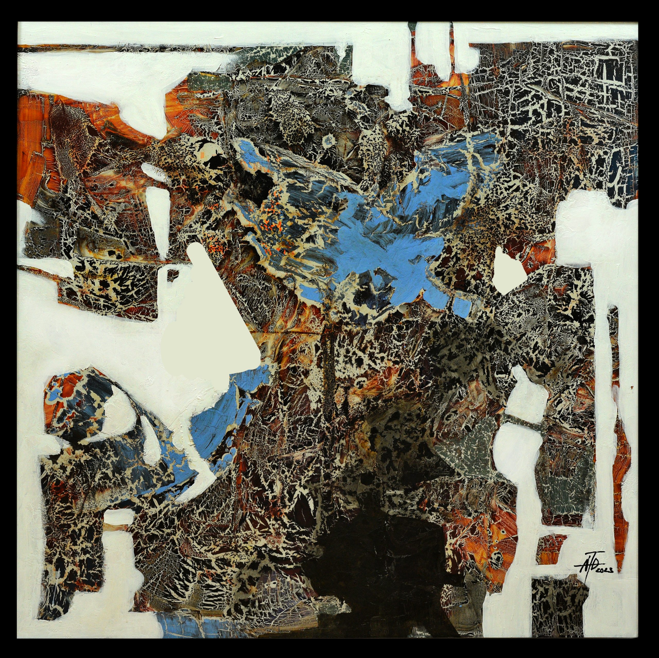 DUC NGUYEN THIEN - Reborn 1 - Acrylic -Synthetic - 120x120 - 2023
