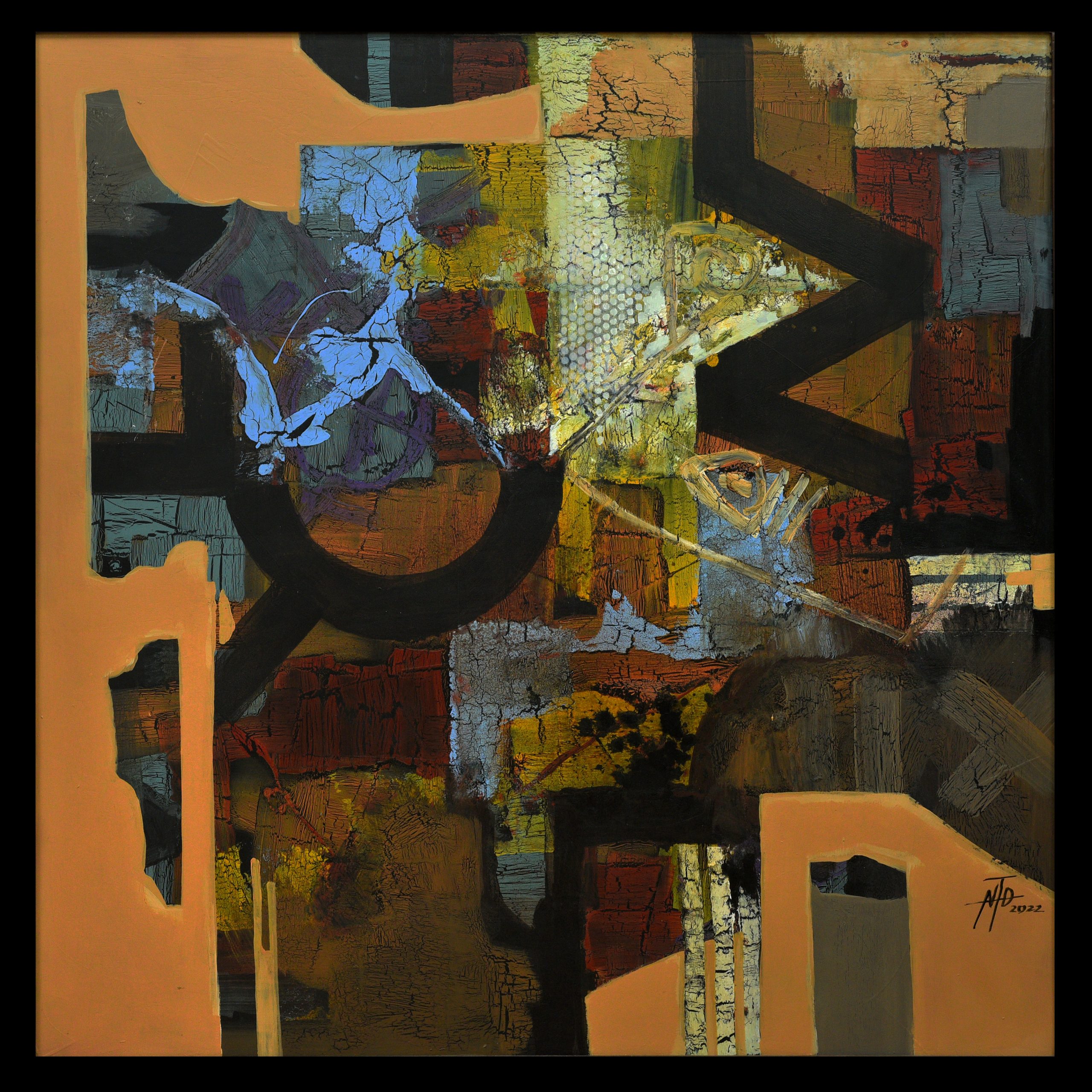 DUC NGUYEN THIEN - Urban - Acrylic - 120x120 - 2022