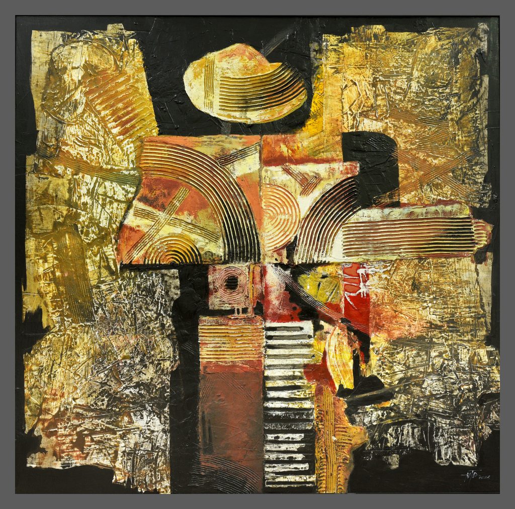 DUC NGUYEN THIEN - Underground Circuit 2 - Acrylic -Synthetic - 160x160 - 2022