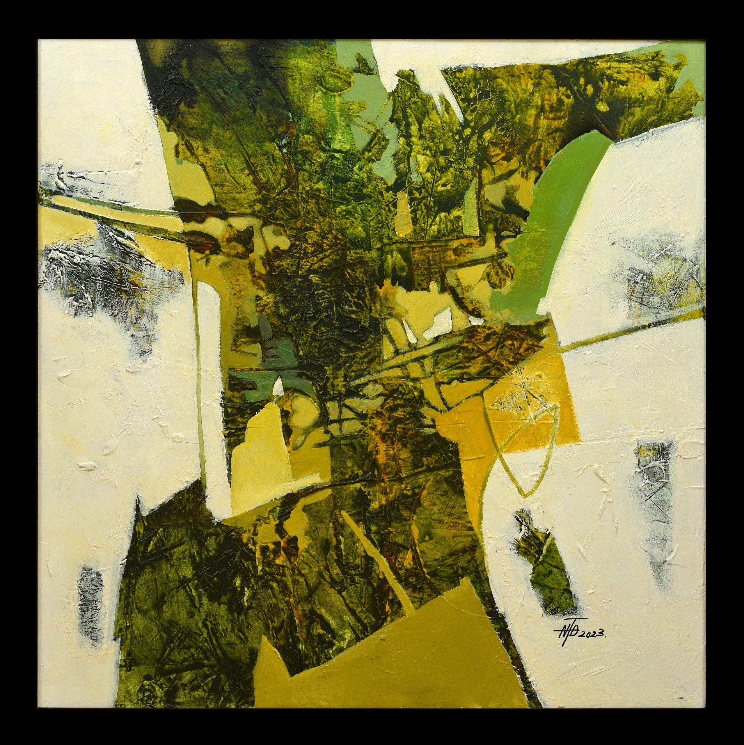 DUC NGUYEN THIEN - Change of Seasons 1 - Acrylic - 140x140 - 2023