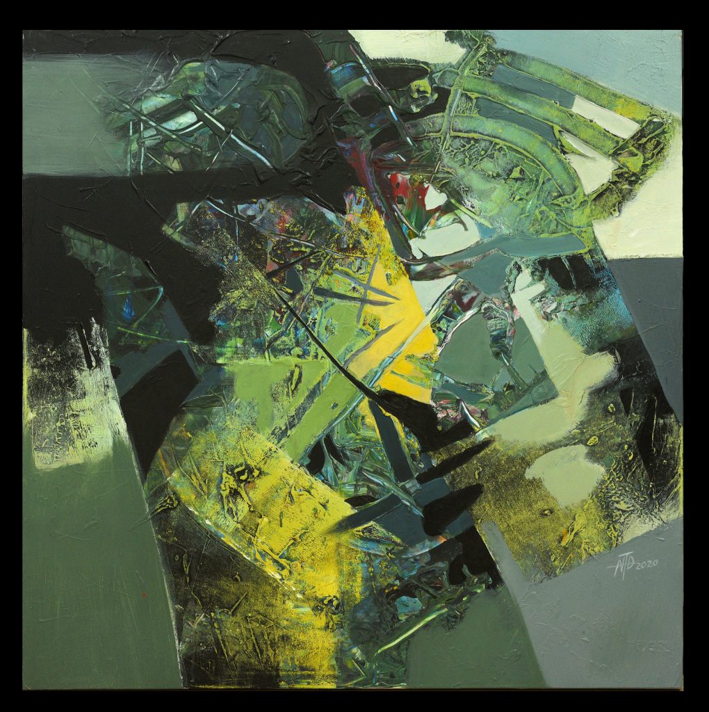DUC NGUYEN THIEN - Reborn 2 - Acrylic - 120x120 - 2020