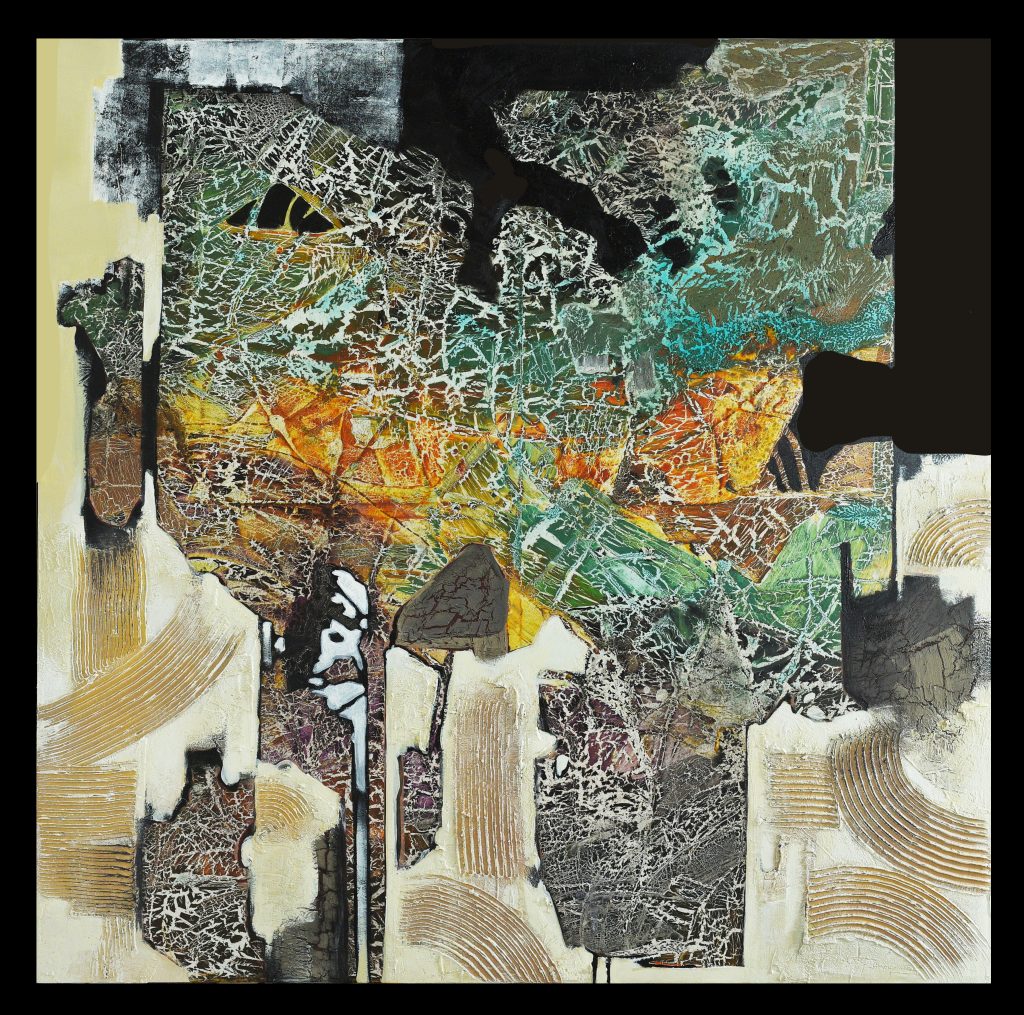 DUC NGUYEN THIEN-Environment script No. 2-Acrylic-Synthetic -160X160 -2023